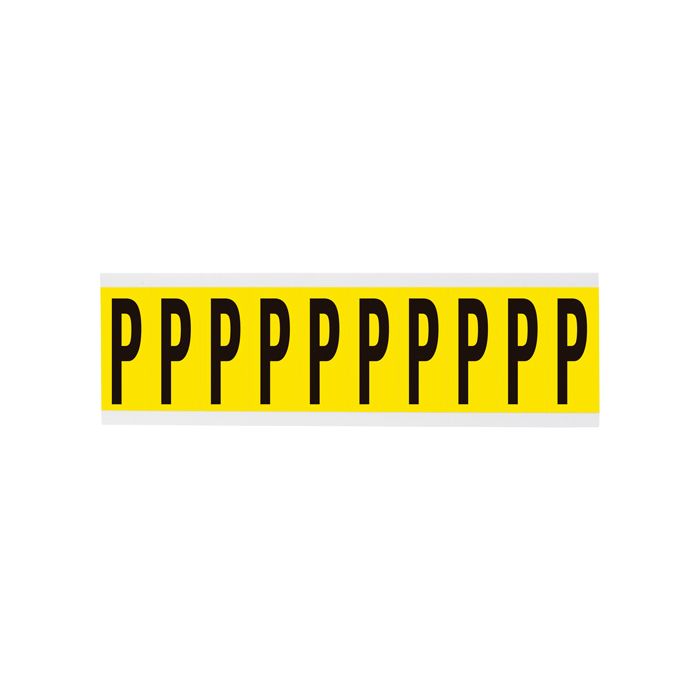 Repositionable Individual Number & Letter Labels