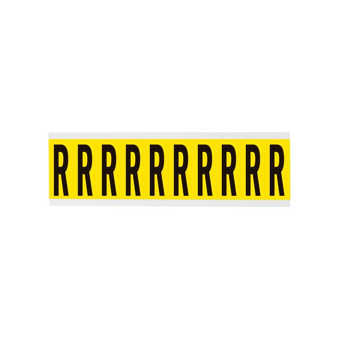 Repositionable Individual Number & Letter Labels