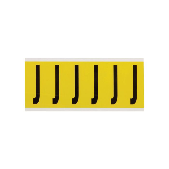 Repositionable Individual Number and Letter Labels