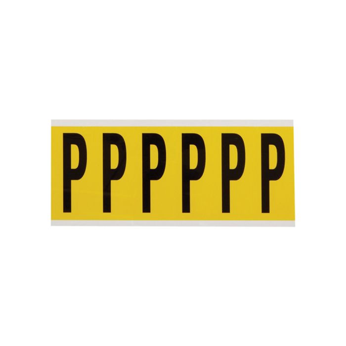 Repositionable Individual Number & Letter Labels