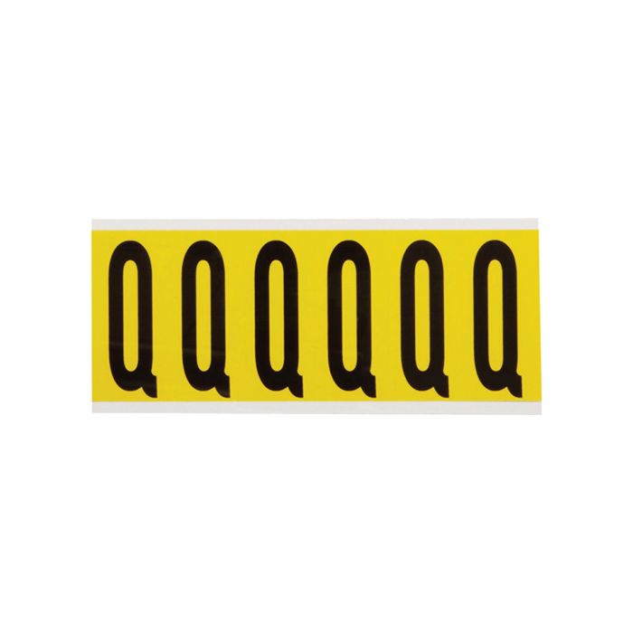Repositionable Individual Number & Letter Labels