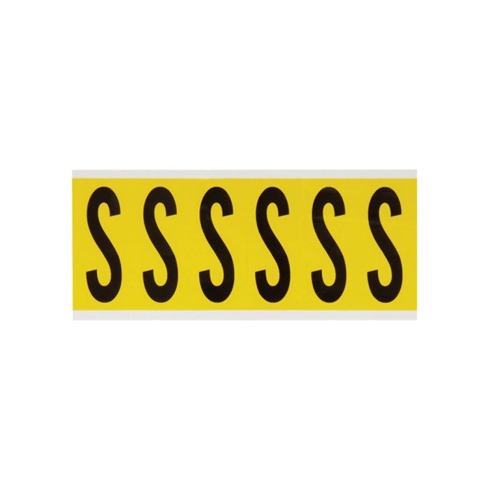 Repositionable Individual Number & Letter Labels