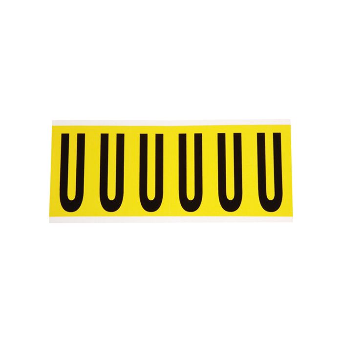 Repositionable Individual Number & Letter Labels