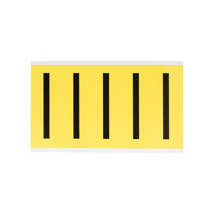Repositionable Individual Number and Letter Labels