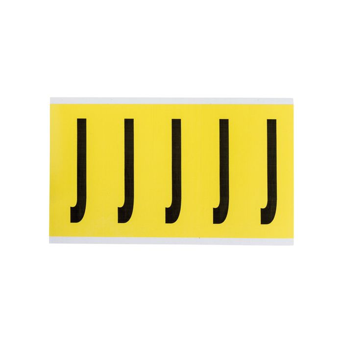 Repositionable Individual Number and Letter Labels