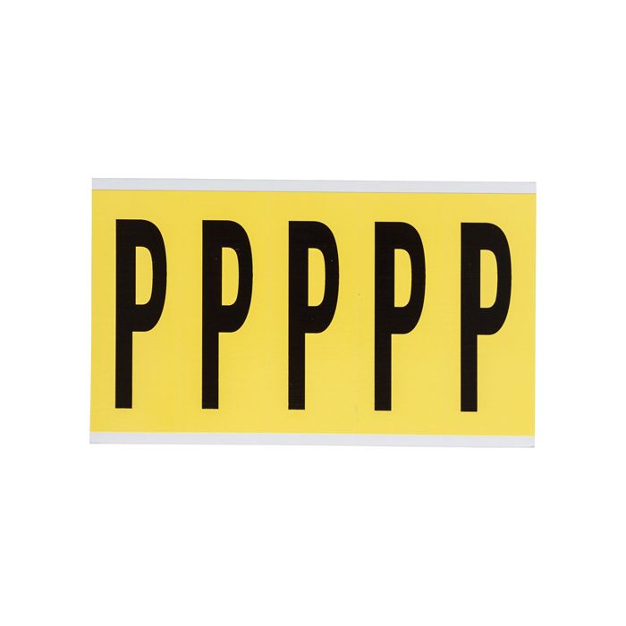 Repositionable Individual Number & Letter Labels