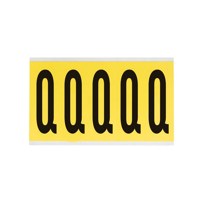 Repositionable Individual Number & Letter Labels
