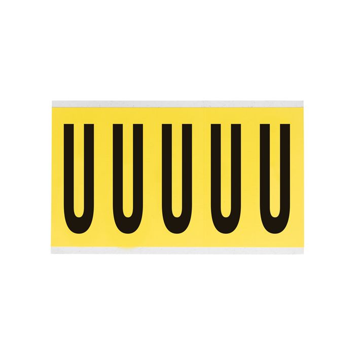 Repositionable Individual Number & Letter Labels