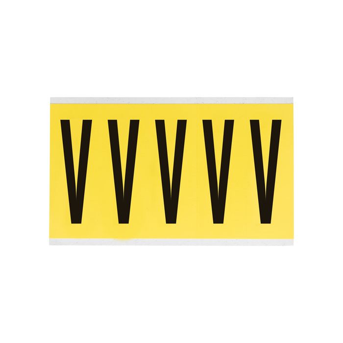 Repositionable Individual Number & Letter Labels