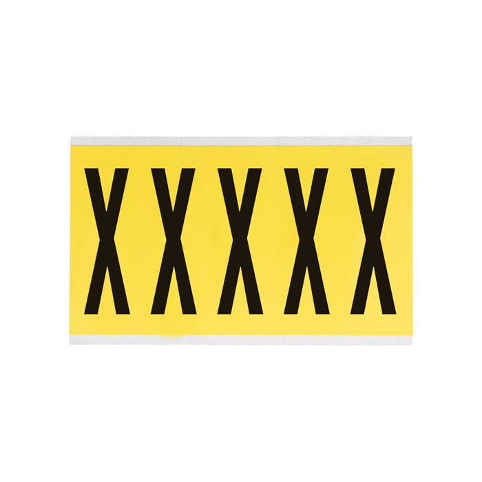 Repositionable Individual Number & Letter Labels