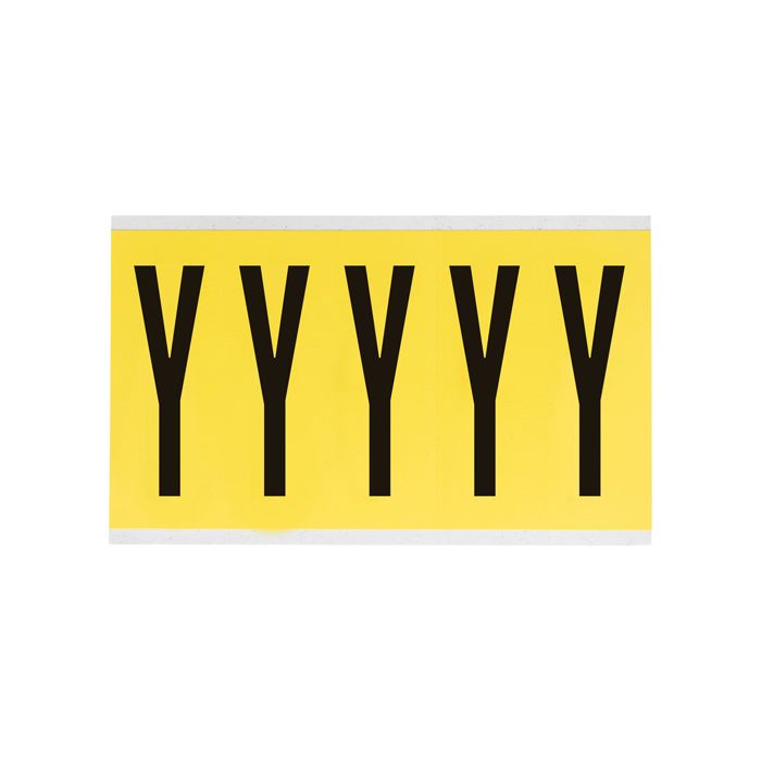 Repositionable Individual Number & Letter Labels