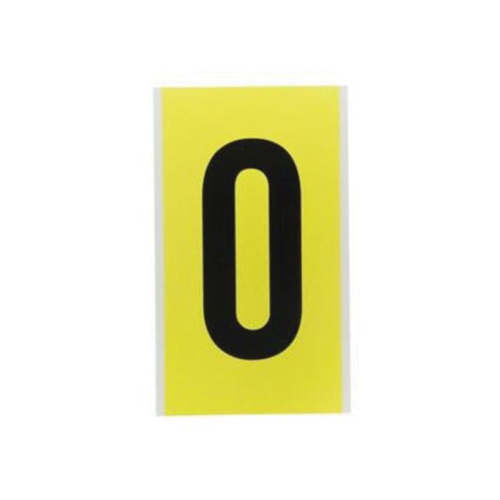 Repositionable Individual Number and Letter Labels