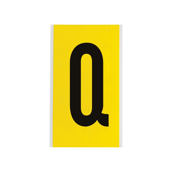 Repositionable Individual Number & Letter Labels