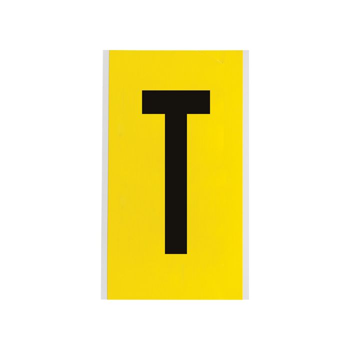 Repositionable Individual Number & Letter Label