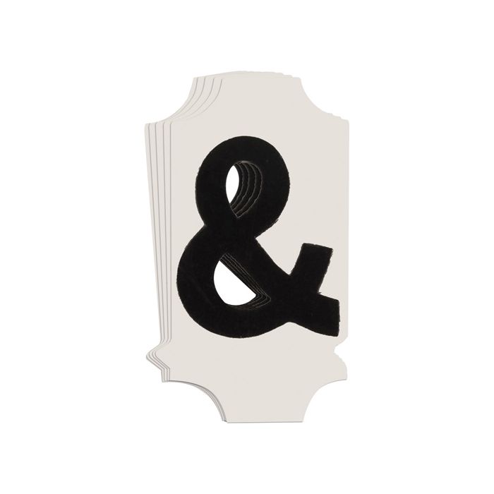Quick-Align® Individual Gothic Number & Letter Labels