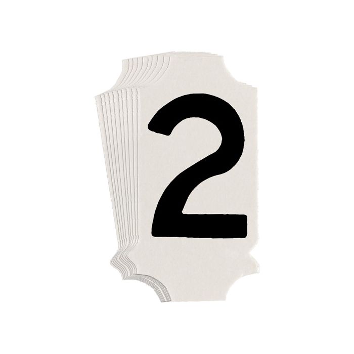 Quick-Align® Individual Gothic Number and Letter Labels