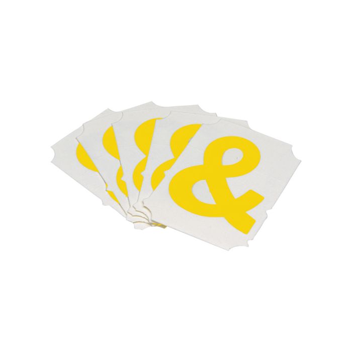 Quick-Align® Individual Gothic Number & Letter Labels
