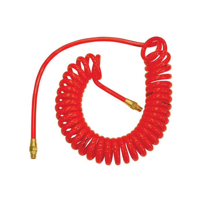 Flexcoil Self-Storing Polyurethane Air Hoses With Fittings