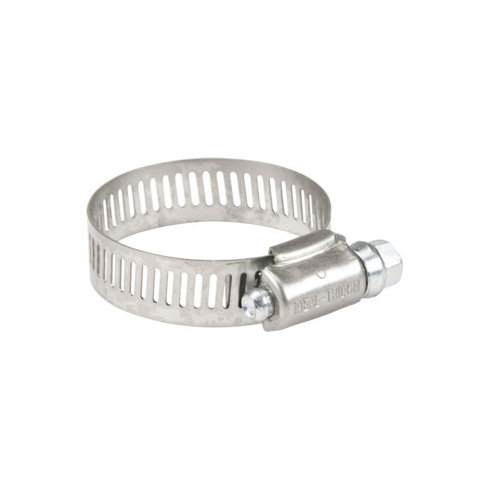 HOSE CLAMP SS & ZINC PLATED REUSABLE 3/4"-1 3/4"