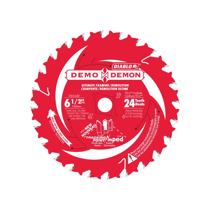 Demo Demon Ultra-Thin Framing/Demolition Circular Saw Blade