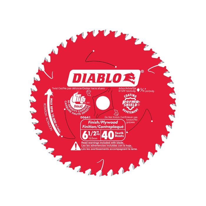 Finish Trim Circular Saw Blade