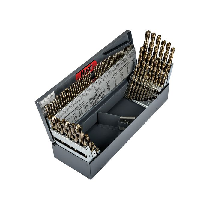 Heavy-Duty Jobber Length Combination Drill Bit Set