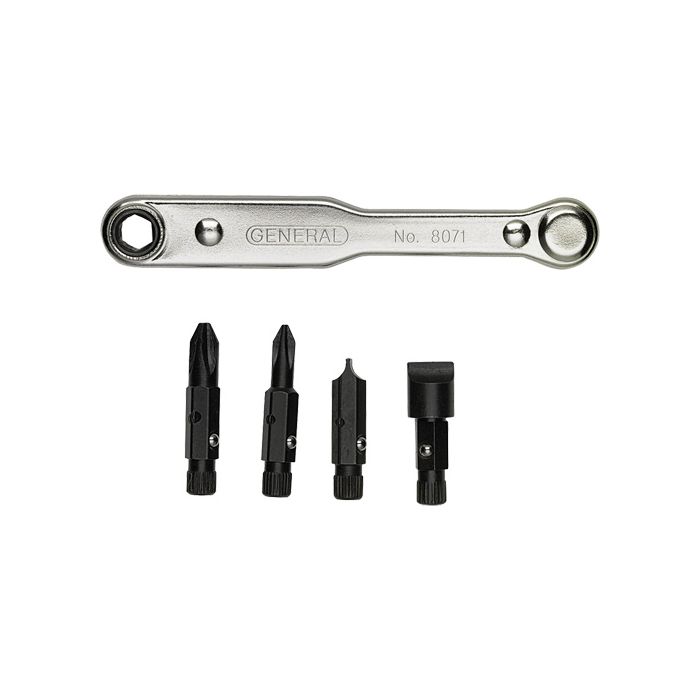 Ratcheting Offset Screwdriver Set