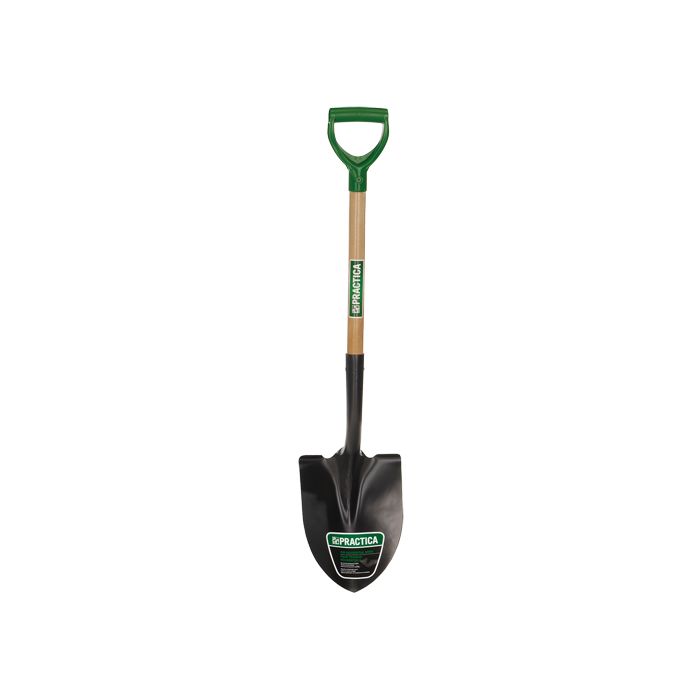 Round-Point Shovel