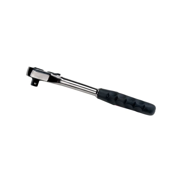 Quick-Release Rubber Grip Ratchet Wrench