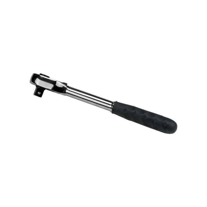 Quick-Release Rubber Grip Ratchet Wrench