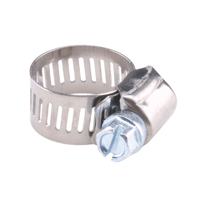 Hose Clamps - Stainless Steel Band & Zinc Plated Screw