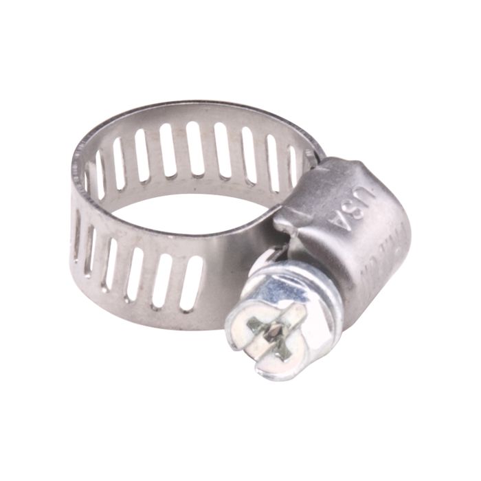 Hose Clamps - Stainless Steel Band & Zinc Plated Screw