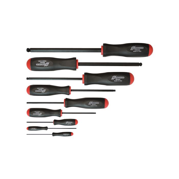 Ball Driver Screwdriver Sets - Metric