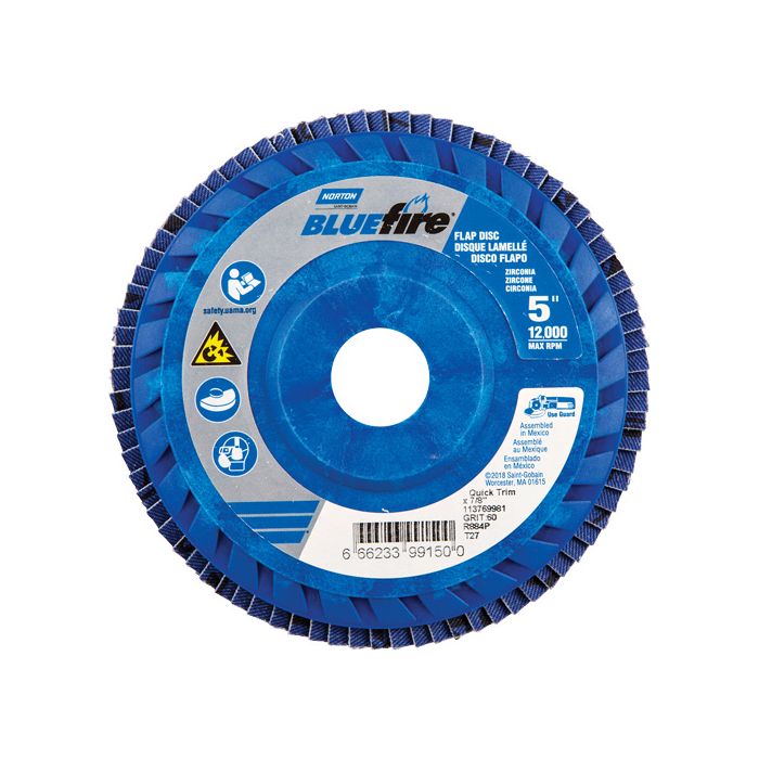 BlueFire™ R884P Coarse Grit Flap Disc