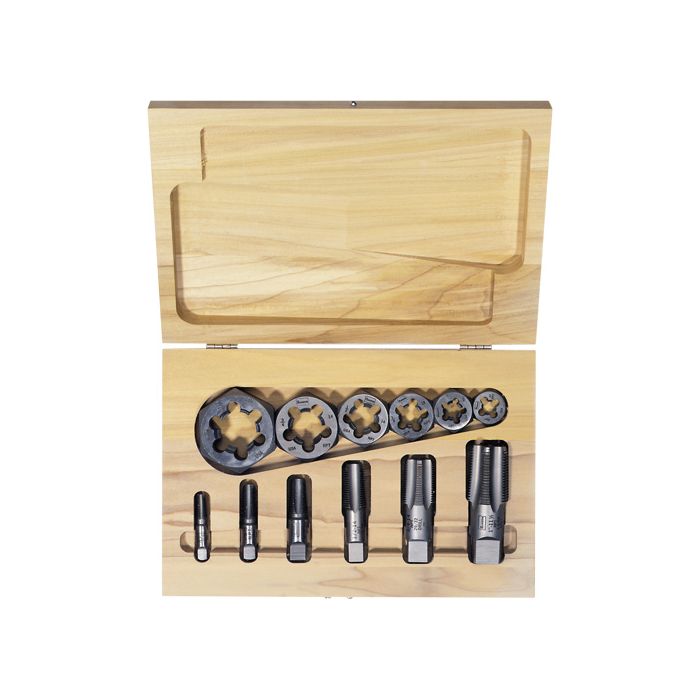 Hexagon Re-threading Tap & Die Set