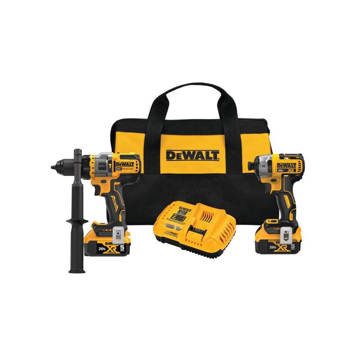 Max* Brushless Cordless Hammer Drill/Driver with Flexvolt Advantage™ & XR® Impact Driver Kit