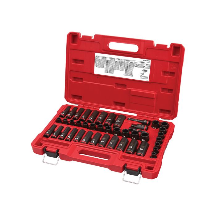 Shockwave™ Impact Duty™ SAE & Metric 6 Point Socket Set