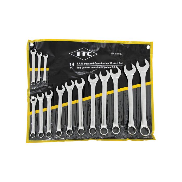 Polished Wrench Set