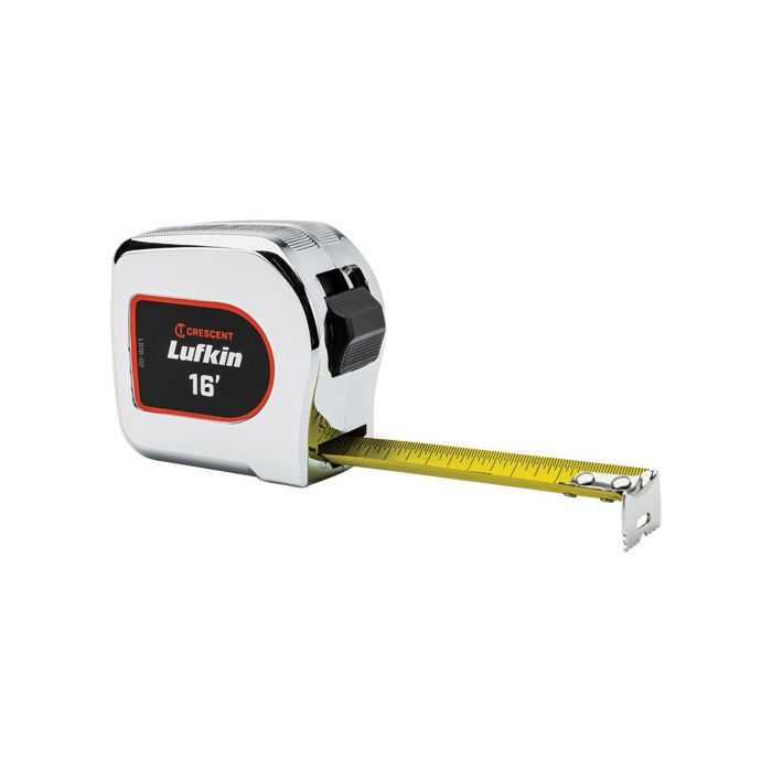 Legacy Chrome Case Yellow Clad Tape Measure