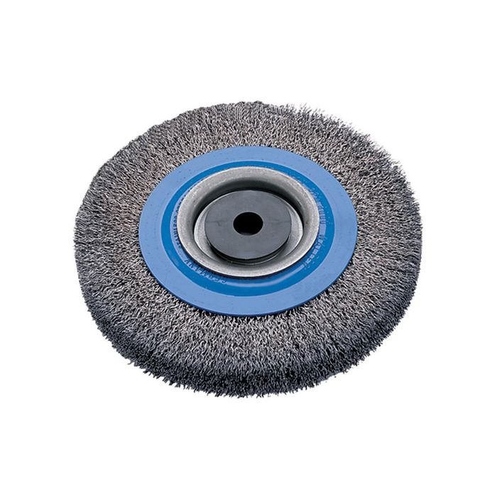 Crimped Wire Bench Wheel Brush