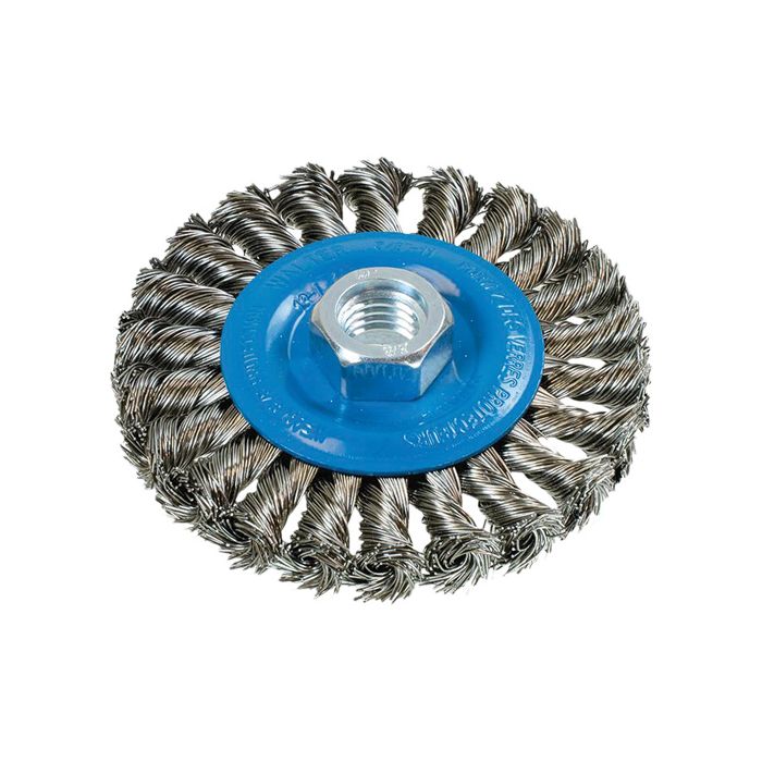 Wide Knotted Wire Wheel Brush