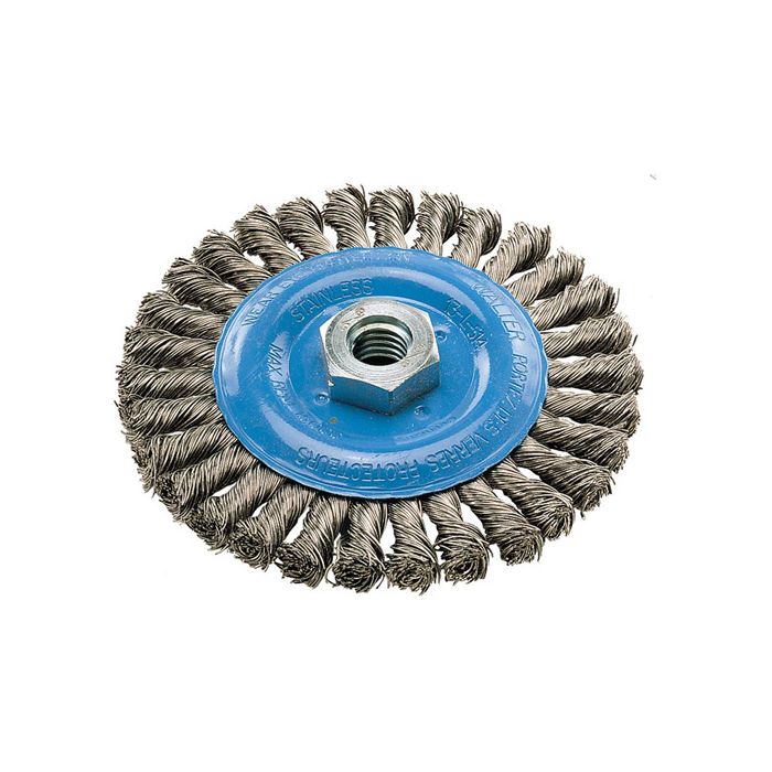 Wide Knotted Wire Wheel Brush