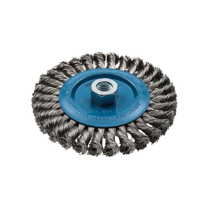 Wide Knotted Wire Wheel Brush