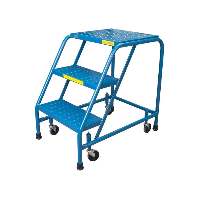 Rolling Step Ladder with Locking Step