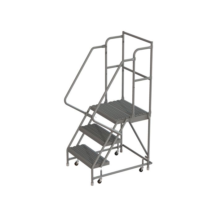 Deep Top Step Rolling Ladder