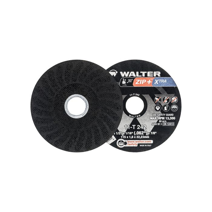 Zip+™ Right Angle Grinder Reinforced Cut-Off Wheels