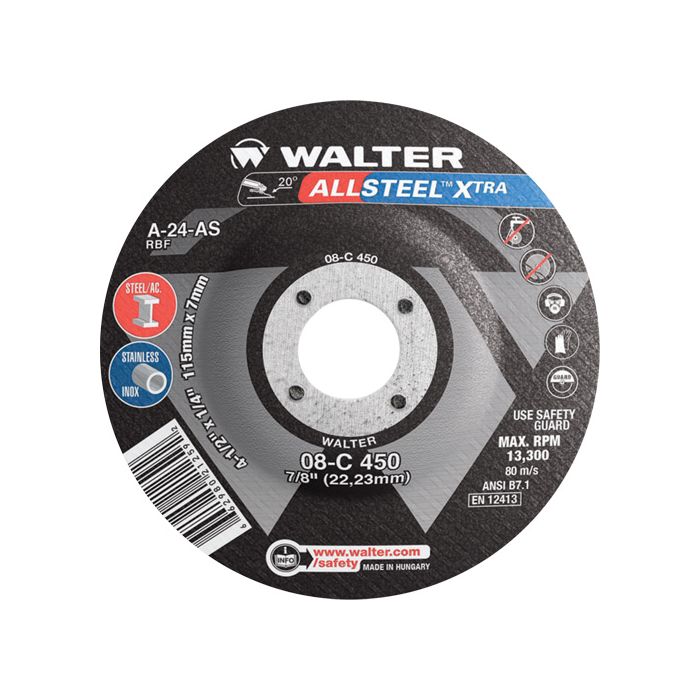 Allsteel Xtra™ Depressed Centre Grinding Wheel