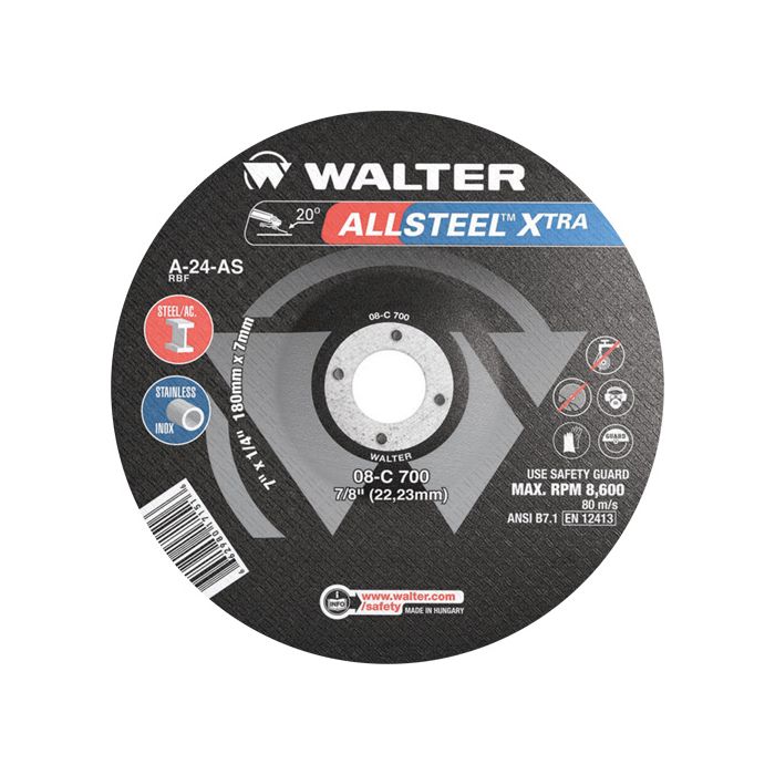 Allsteel Xtra™ Depressed Centre Grinding Wheel