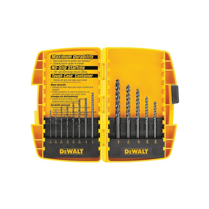 Black & Gold Drill Bit Set