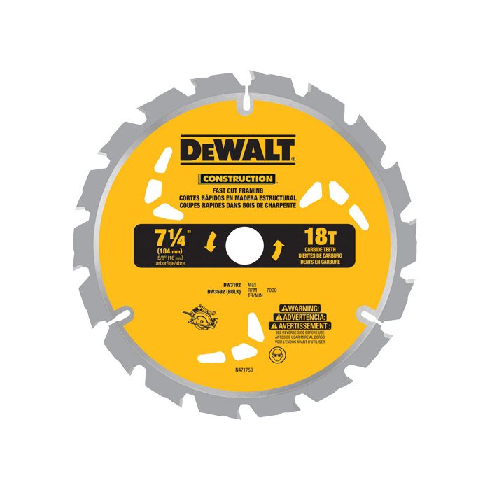 Fast Cut Framing Carbide-Tipped Saw Blade